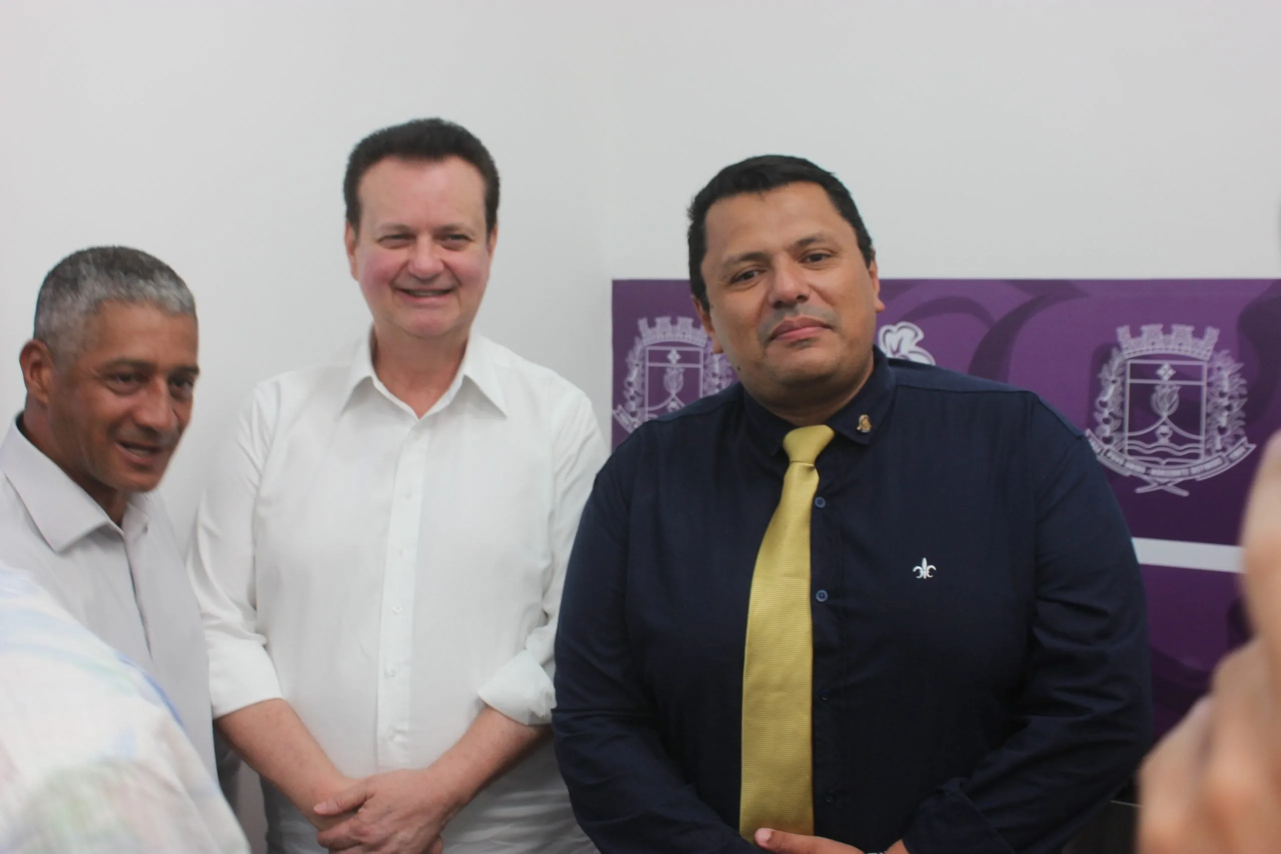 Gilberto Kassab e presidente do Rotary Club de Biritiba Mirim