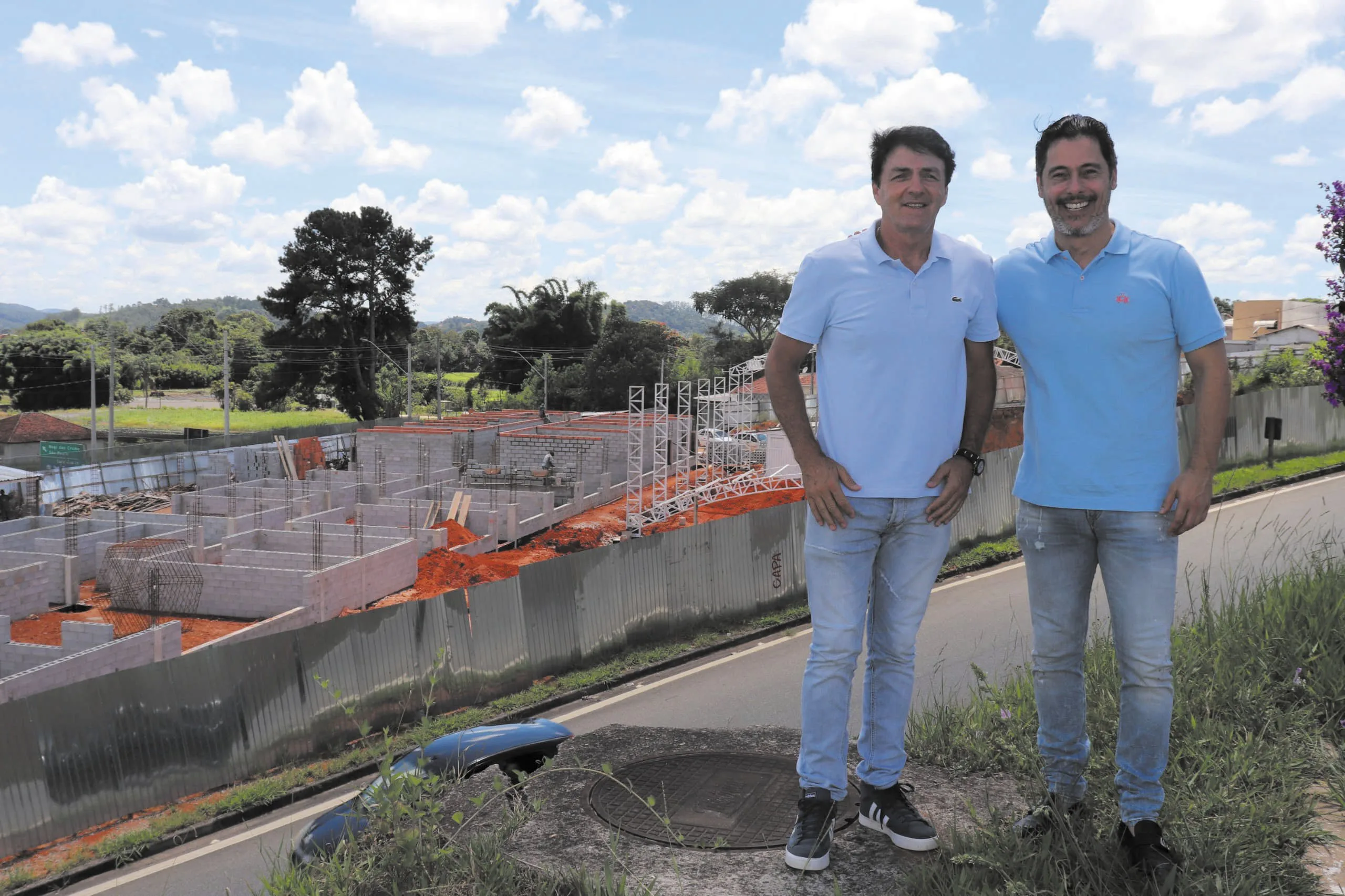 Deputado Federal Marcio Alvino e Prefeito Inho Taino