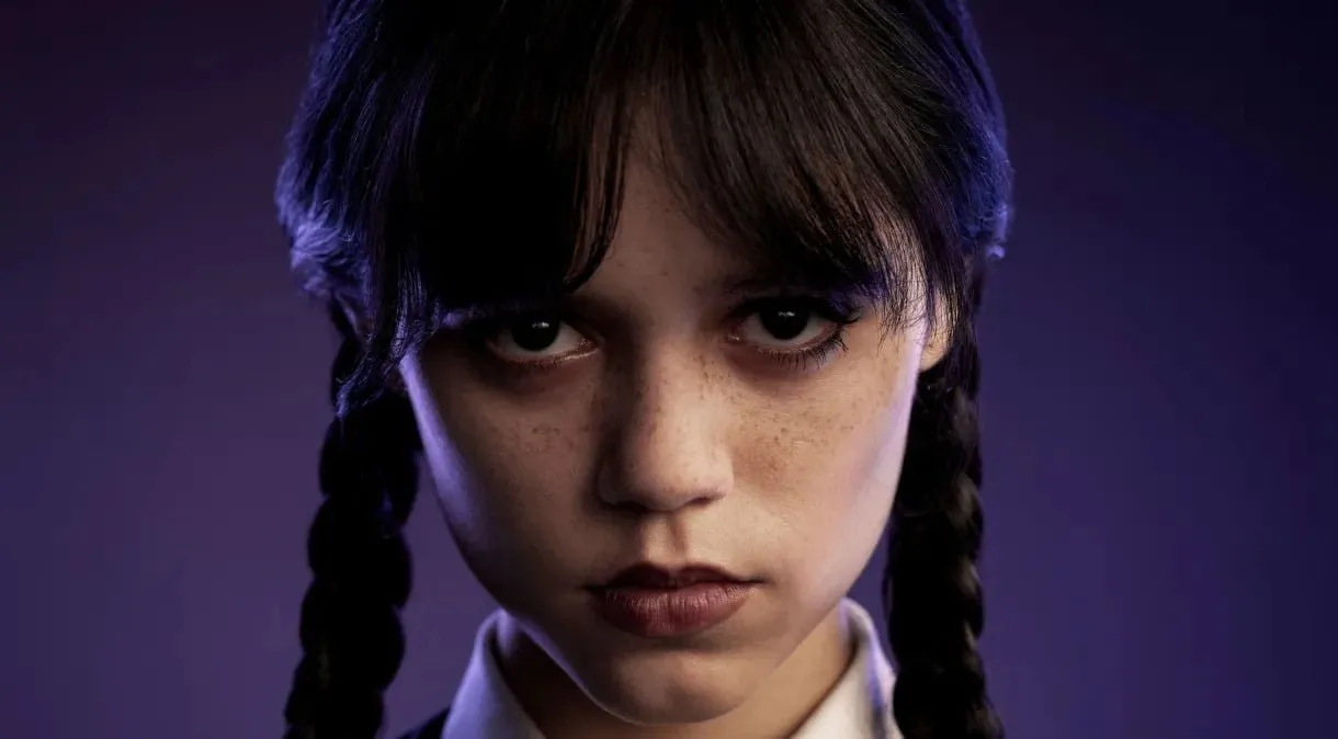 Jenna Ortega como Wandinha Addams Divulgação/Netflix
