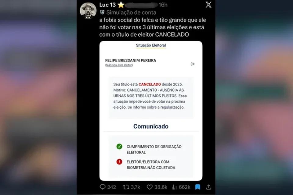 De briga com ex a isenção nas eleições: relembre os cancelamentos de Felca - destaque galeria