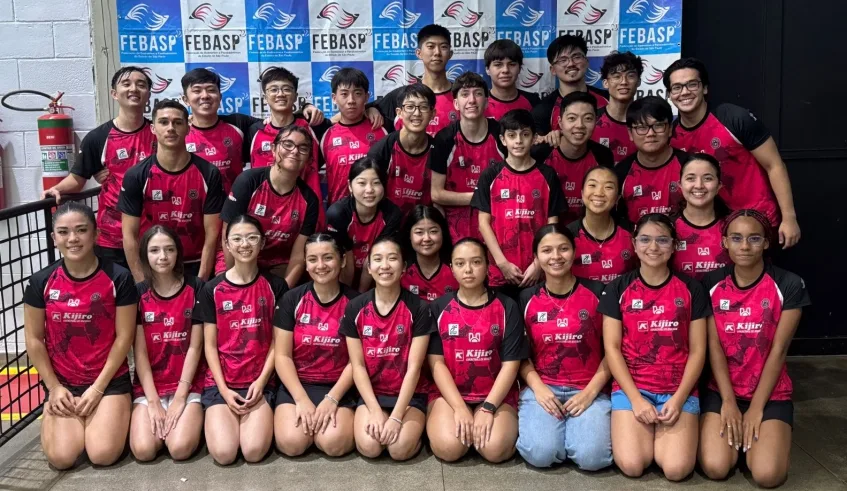 Equipe de Mogi das Cruzes de Badminton está na liderança do Ranking Estadual da modalidade, além de estar entre as dez melhores do país em 2026. Foto: Divulgação/PMMC