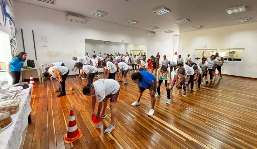Programa Mogi Longevidade leva atividades físicas e esportivas para os idosos de todas as regiões da cidade, colaborando para melhoria da saúde e qualidade de vida. Foto: Divulgação/PMMC
