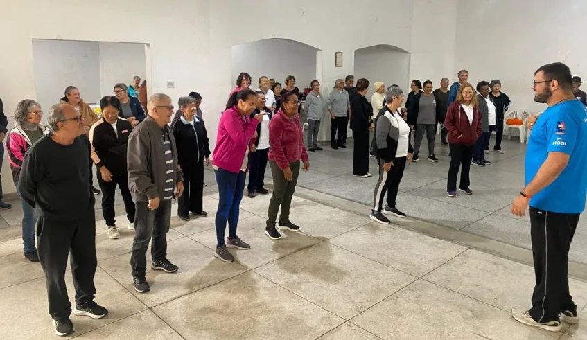 Programa Mogi Longevidade leva atividades físicas e esportivas para os idosos de todas as regiões da cidade, colaborando para melhoria da saúde e qualidade de vida. Foto: Divulgação/PMMC