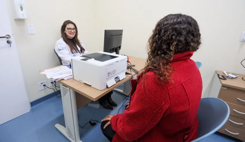 Pacientes do Mãe Mogiana passaram por consultas e exames nesta segunda-feira, na Maternidade. Foto: Divulgação/PMMC