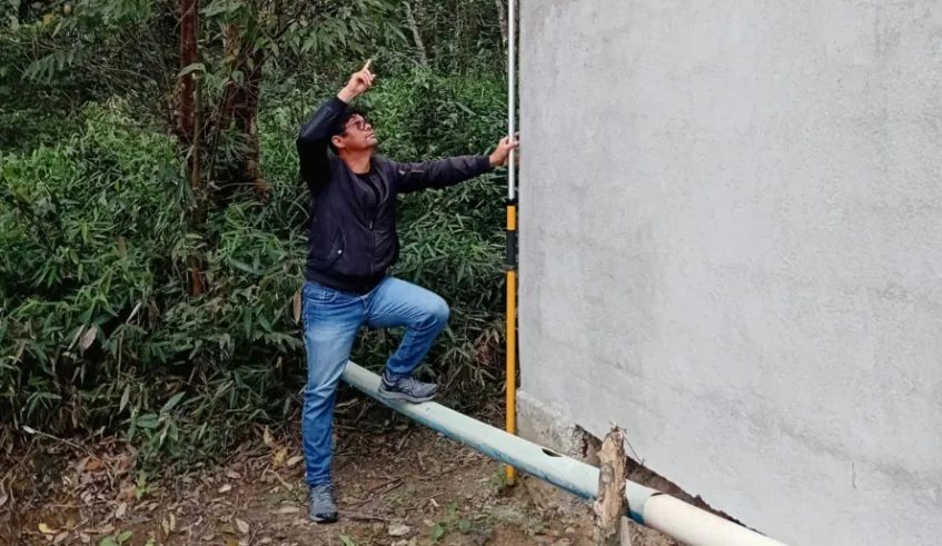 O levantamento topográfico da regularização fundiária da Fazenda Cuiabá - fase I - está a todo vapor, graças à parceria entre Habitação e outras Secretarias. Foto: Divulgação/PMMC