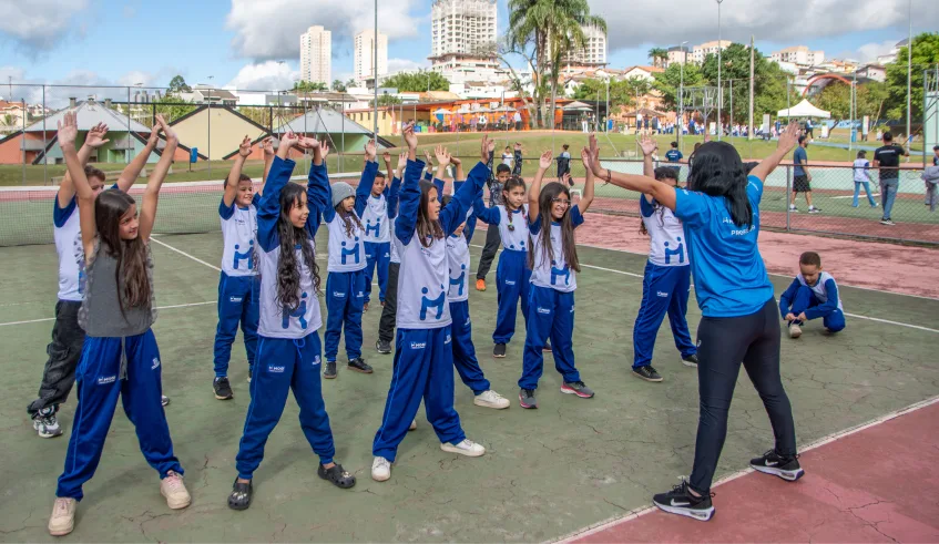 A programação contou com atividades esportivas e de leitura, por meio do projeto Mogi, Cidade Leitora, realizado pelo Departamento Pedagógico (DEPED) da Secretaria de Educação. (Divulgação/PMMC . . .