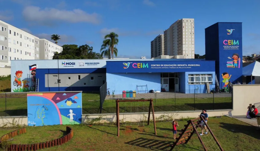 CEIM Profª Antônia Thereza de Mello Oliveira, no Botujuru, que foi retomada pela atual gestão e entregue no dia 23 de fevereiro deste ano. Foto: Divulgação/PMMC