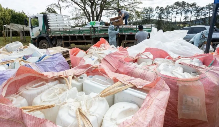 Todo o material recolhido será encaminhado para a unidade de recebimento da Adiaesp em Ibiúna, onde passará pelos processos adequados de destinação final