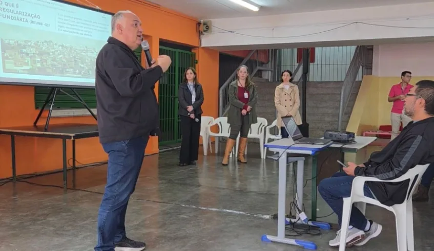 Regularização fundiária do Jardim Aeroporto III está na etapa 4 e foi feita no último sábado validação do projeto urbanístico junto às famílias. Foto: Divulgação/PMMC