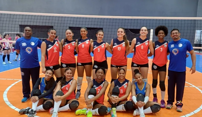 Prefeitura de Mogi das Cruzes mantém projetos de equipes de base no vôlei feminino, dando oportunidade para jovens talentos da cidade. Foto: Divulgação/PMMC