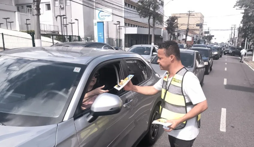Ações de educação para o trânsito e segurança viária fazem parte do trabalho da Prefeitura de Mogi das Cruzes para diminuição do número de acidentes na cidade. Foto: Divulgação/PMMC