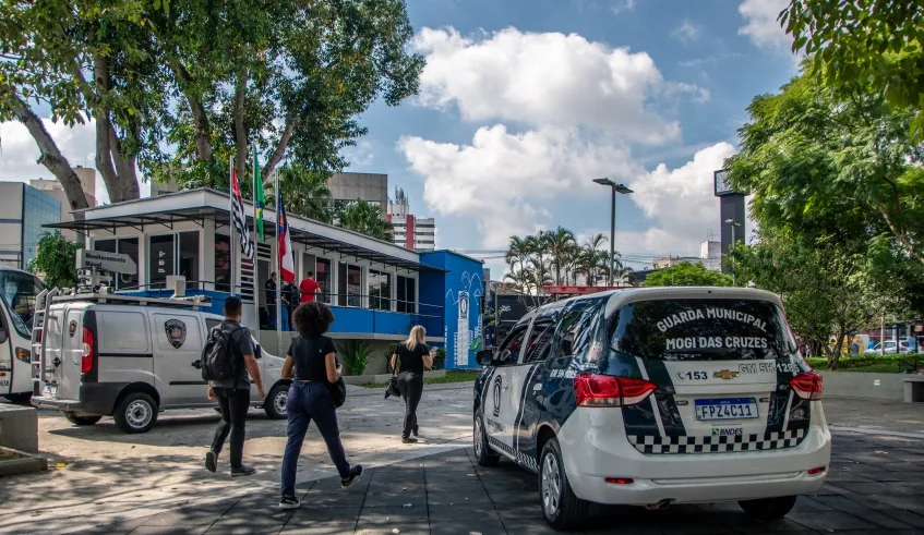 Prefeitura de Mogi das Cruzes vem investindo na segurança pública, com equipamentos de tecnologia, melhoria de estrutura e valorização da Guarda Civil Municipal. Foto: Divulgação/PMMC