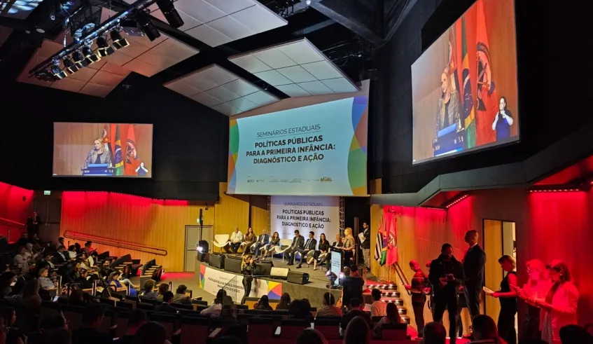 Coordenadoria Especial da Primeira Infância participa de seminário estadual Políticas Públicas para a Primeira Infância: Diagnóstico e Ação, nesta terça-feira (5). Foto: Divulgação/PMMC