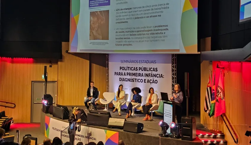 Coordenadoria Especial da Primeira Infância participa de seminário estadual Políticas Públicas para a Primeira Infância: Diagnóstico e Ação, nesta terça-feira (5). Foto: Divulgação/PMMC