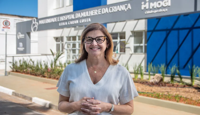 A prefeita Mara Bertaiolli inaugura neste sábado (09/05) a Maternidade e Hospital da Mulher e da Criança Leila Caran Costa. Foto: Divulgação