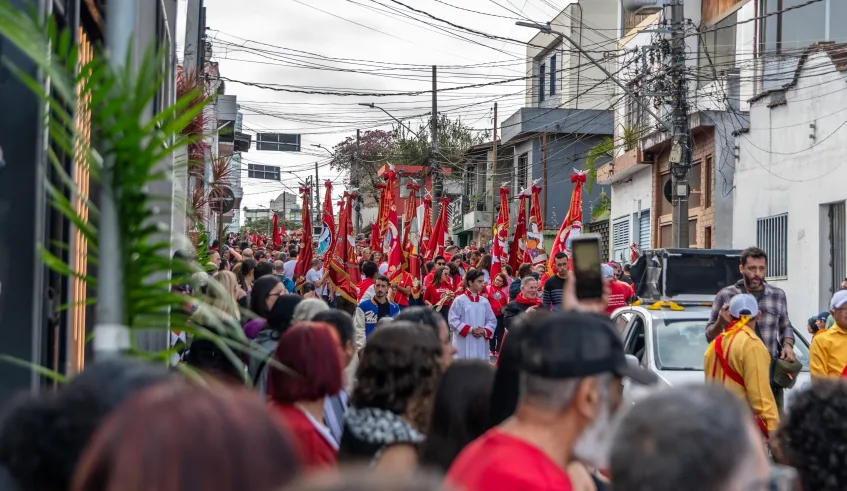 Entrada dos Palmitos é o ponto alto da programação folclórica da Festa do Divino Espírito Santo de Mogi das Cruzes e acontece neste sábado (23/05), a partir das 9h. Foto: Divulgação/PMMC