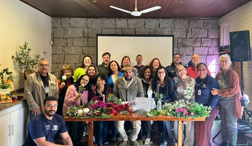 Participantes da palestra tiveram a oportunidade de ampliar seus conhecimentos sobre alimentação sustentável e biodiversidade. Foto: Divulgação/PMMC