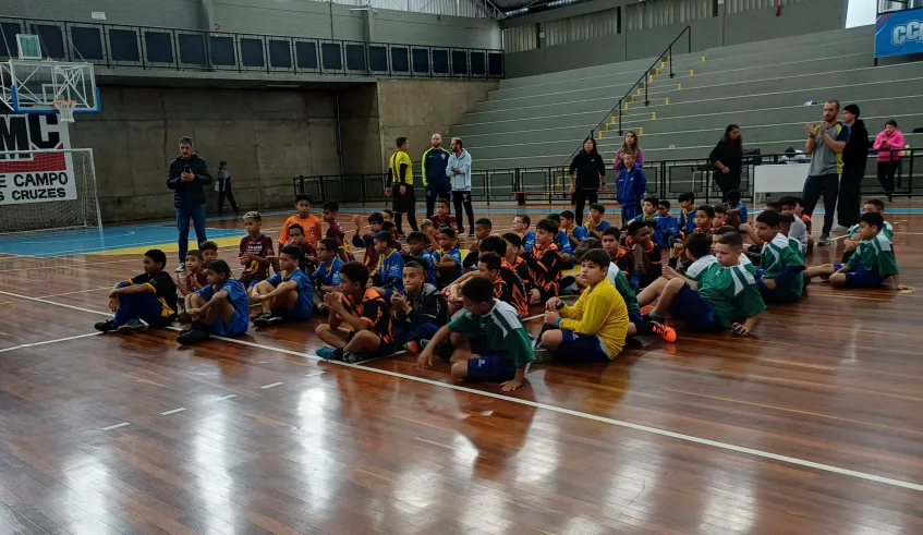 Os jogos entre as equipes foram acirrados. Foto: Divulgação/PMMC