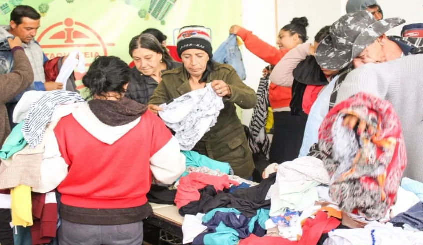 Famílias esperam por apoio no período mais frio do ano