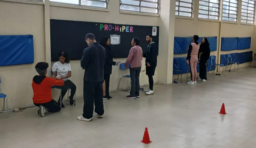 A avaliação física é uma etapa fundamental do programa Mogi Longevidade, já que são identificadas as condições físicas de cada participante. Foto: Divulgação/PMMC