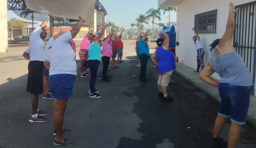 Atividades complementares são realizadas semanalmente para a população e, nesta quinta-feira, haverá uma comemoração. Foto: Divulgação/PMMC