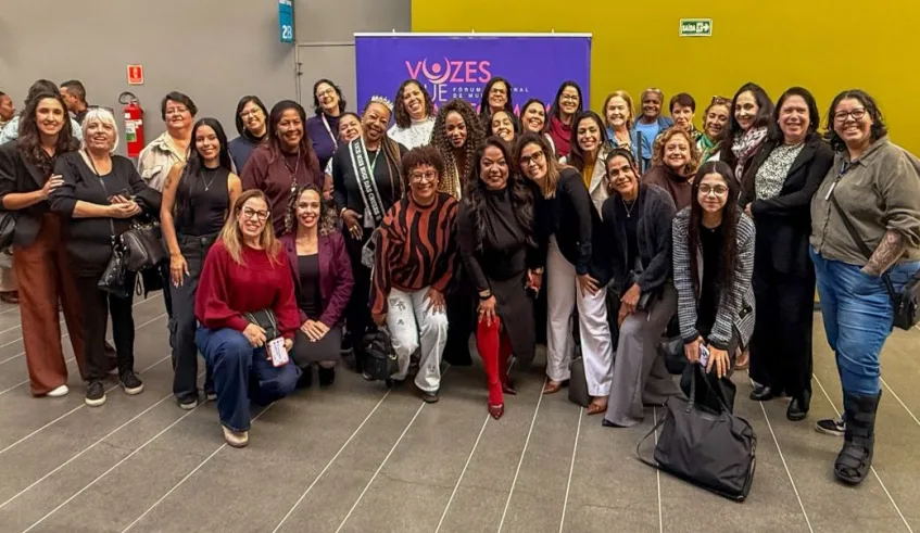 Mogi das Cruzes marcou presença no Teatro Adamastor, em Guarulhos, nesta quarta-feira (17/06), durante o 5º Fórum Regional de Mulheres