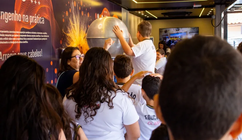 2ª edição da Carreta Itinerante do Museu Catavento chega a Mogi das Cruzes na terça-feira (23/06), com com o projeto &ldquo;Museu Catavento: Ciência que vai até você&rdquo; (Divulgação/Museu Cataven . . .