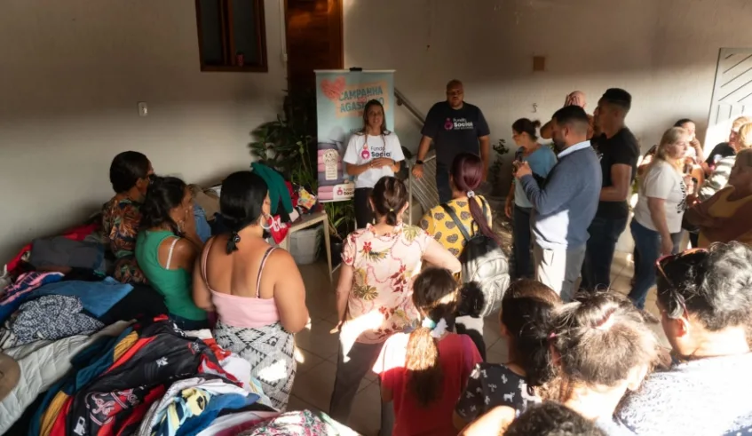 Campanha do Agasalho entregou donativos a famílias em situação de vulnerabilidade de Mogi. Foto: Divulgação - PMMC