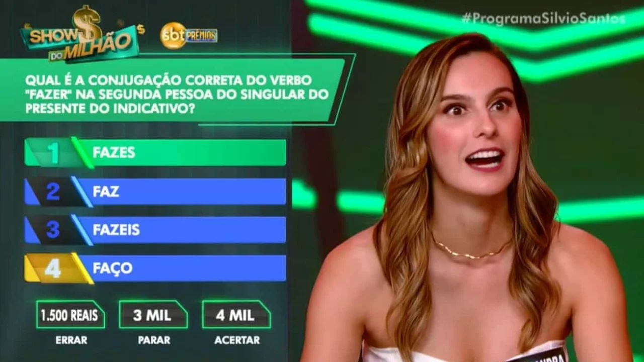 Show Do Milhão: Mulher Erra Pergunta E Ganha Só R$ 1.500; Veja