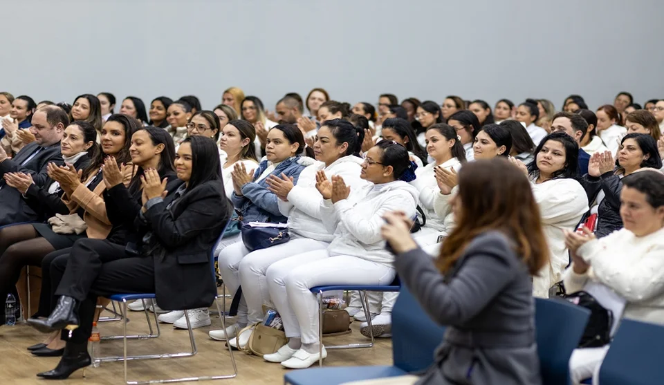 Os novos 186 colaboradores passarão toda esta semana em integração e treinamento. Foto: Divulgação/PMMC