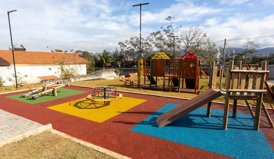 Praça Kaizuka foi totalmente recuperada pela Prefeitura de Mogi das Cruzes e será um espaço para a prática de atividades esportivas e de lazer para a população. Foto: Divulgação/PMMC