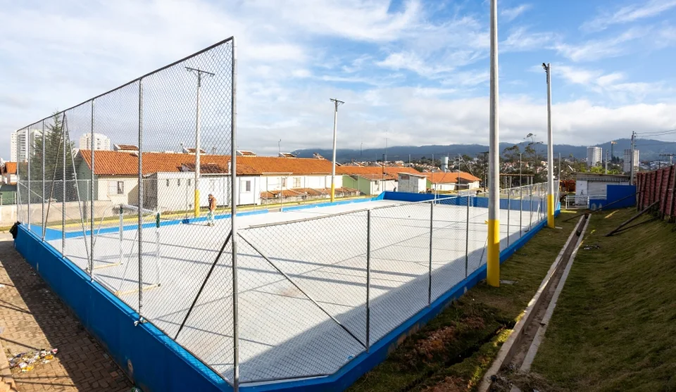 Praça Kaizuka foi totalmente recuperada pela Prefeitura de Mogi das Cruzes e será um espaço para a prática de atividades esportivas e de lazer para a população. Foto: Divulgação/PMMC
