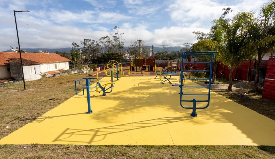 Praça Kaizuka foi totalmente recuperada pela Prefeitura de Mogi das Cruzes e será um espaço para a prática de atividades esportivas e de lazer para a população. Foto: Divulgação/PMMC