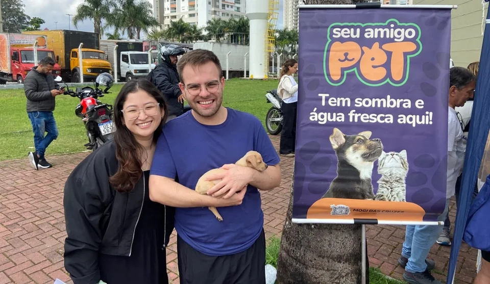 Atualmente existem mais de 100 animais abrigados no Nubea, que são recolhidos das ruas e recebem cuidados veterinários, além de castração e microchipagem. Foto: Divulgação/PMMC