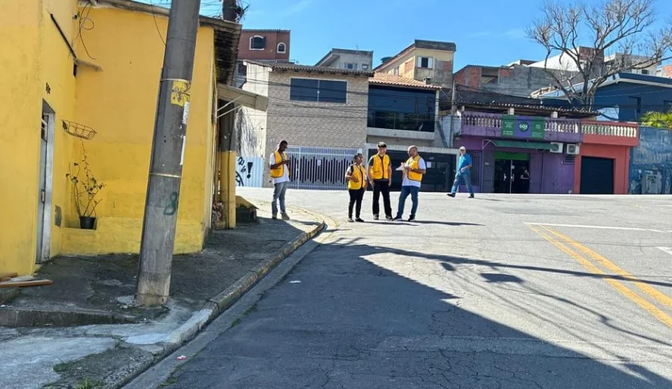 Equipes da empresa contratada e também da Prefeitura estiveram no Jardim Planalto e Praça Cerradão nesta semana, para uma vistoria inicial. Foto: Divulgação/PMMC