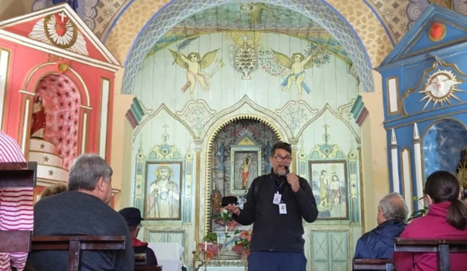 Os participantes serão conduzidos para conhecerem mais sobre a história de Taiaçupeba e visitarão a Capela de São Sebastião e o Jardim das Oito Virtudes. Foto: Divulgação/PMMC
