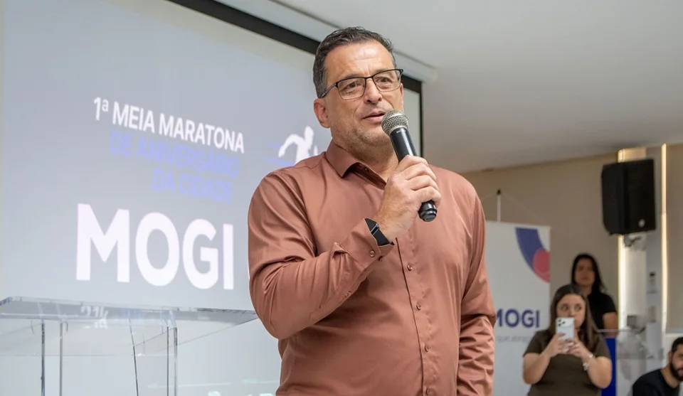 Secretário Fred Abib lembrou missão dada pela prefeita de promover meia maratona na cidade e afirmou que provas serão uma grande comemoração. Foto: Divulgação/PMMC