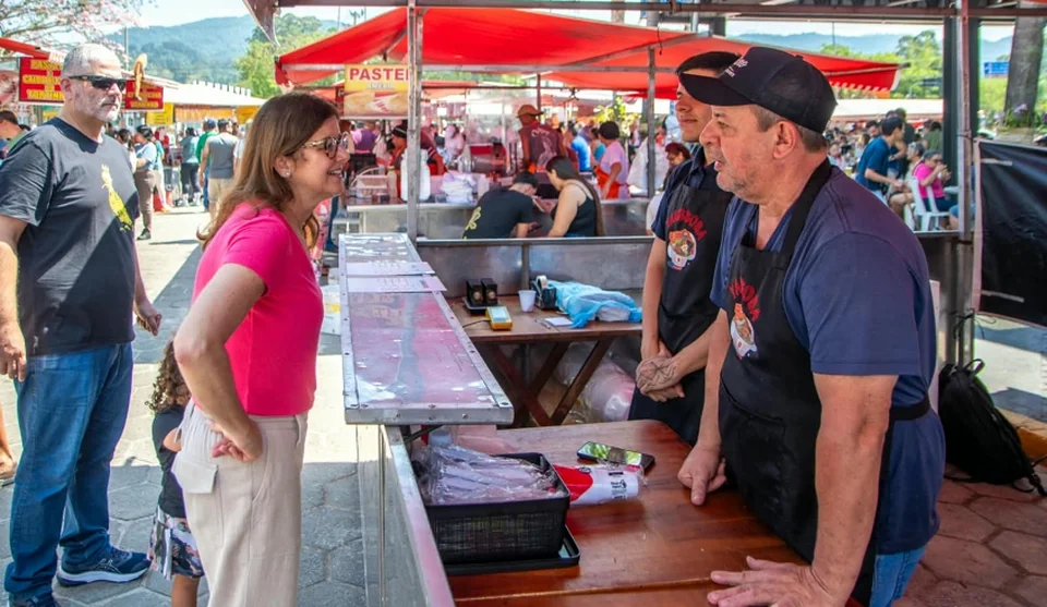 Prefeitura de Mogi das Cruzes inaugura Praça de Alimentação com cobertura do Mercado do Produtor "Minor Harada". Foto: Divulgação/PMMC