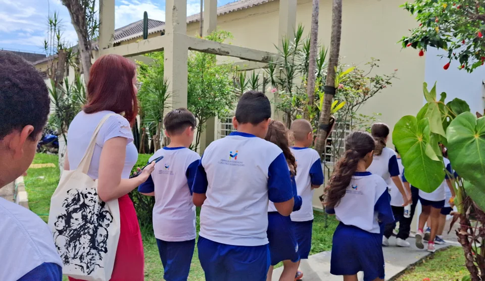 A iniciativa integra as ações desenvolvidas com os Conselhos Mirins da rede municipal de ensino. Foto: Divulgação/PMMC