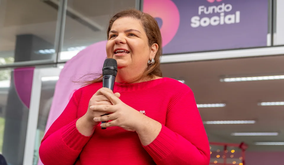 Rebeca Barufi, secretária de Saúde e Bem-Estar falou sobre a importância do diagnóstico precoce. Foto: Divulgação/PMMC