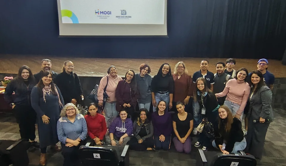 Ao longo das atividades, princípios e práticas foram compartilhados pela equipe de Educação Infantil do DEPED (Departamento Pedagógico) da Secretaria de Educação. Foto: Divulgação/PMMC
