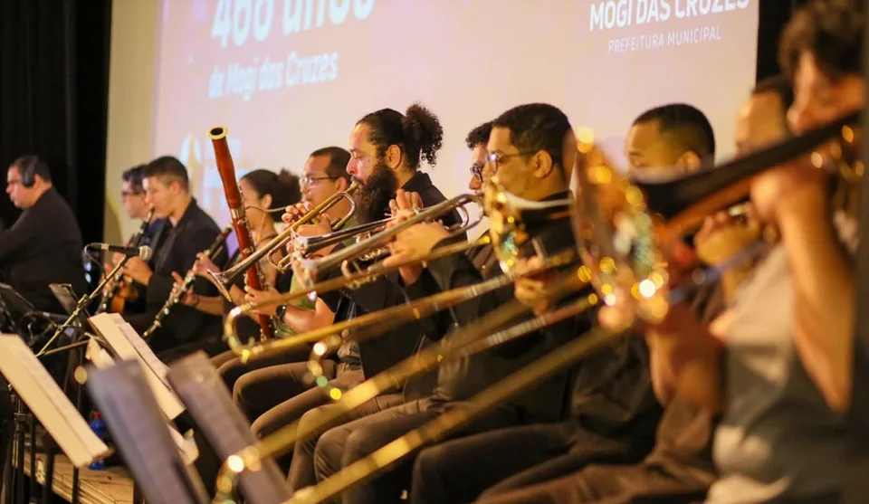 A música e os talentos de Mogi das Cruzes foram protagonistas de uma noite especial em celebração aos 466 anos da cidade. Foto: Divulgação/PMMC