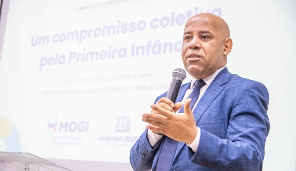 O evento contou com a presença do subsecretário da Política Nacional Integrada da Primeira Infância (SNPPI), Alexsandro do Nascimento. Foto: Divulgação/PMMC
