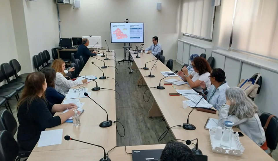 Reunião contou com a participação de representantes da Prefeitura de Mogi e da Secretaria de Saúde do Estado. Foto: Divulgação/PMMC