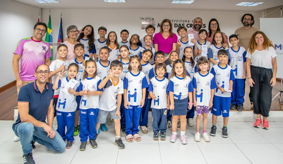 Os estudantes apresentaram sugestões sobre suas escolas e a cidade. Foto: Divulgação/PMMC