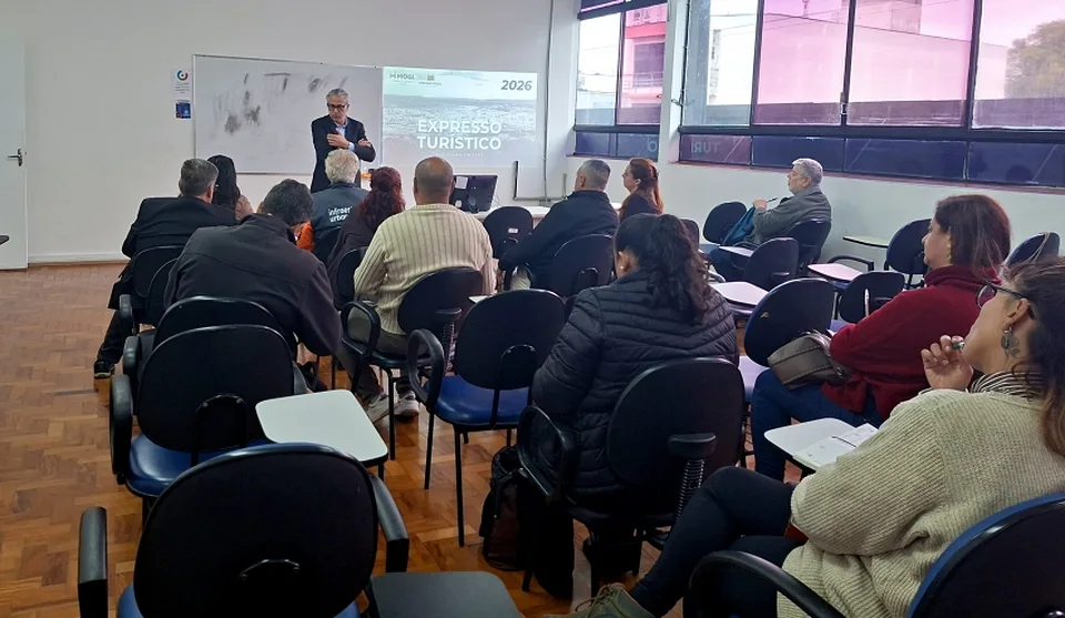 Mogi das Cruzes realiza encontro para preparar o setor turístico para receber o Expresso Turístico com mais de 350 visitantes em outubro. Foto: Divulgação/PMMC